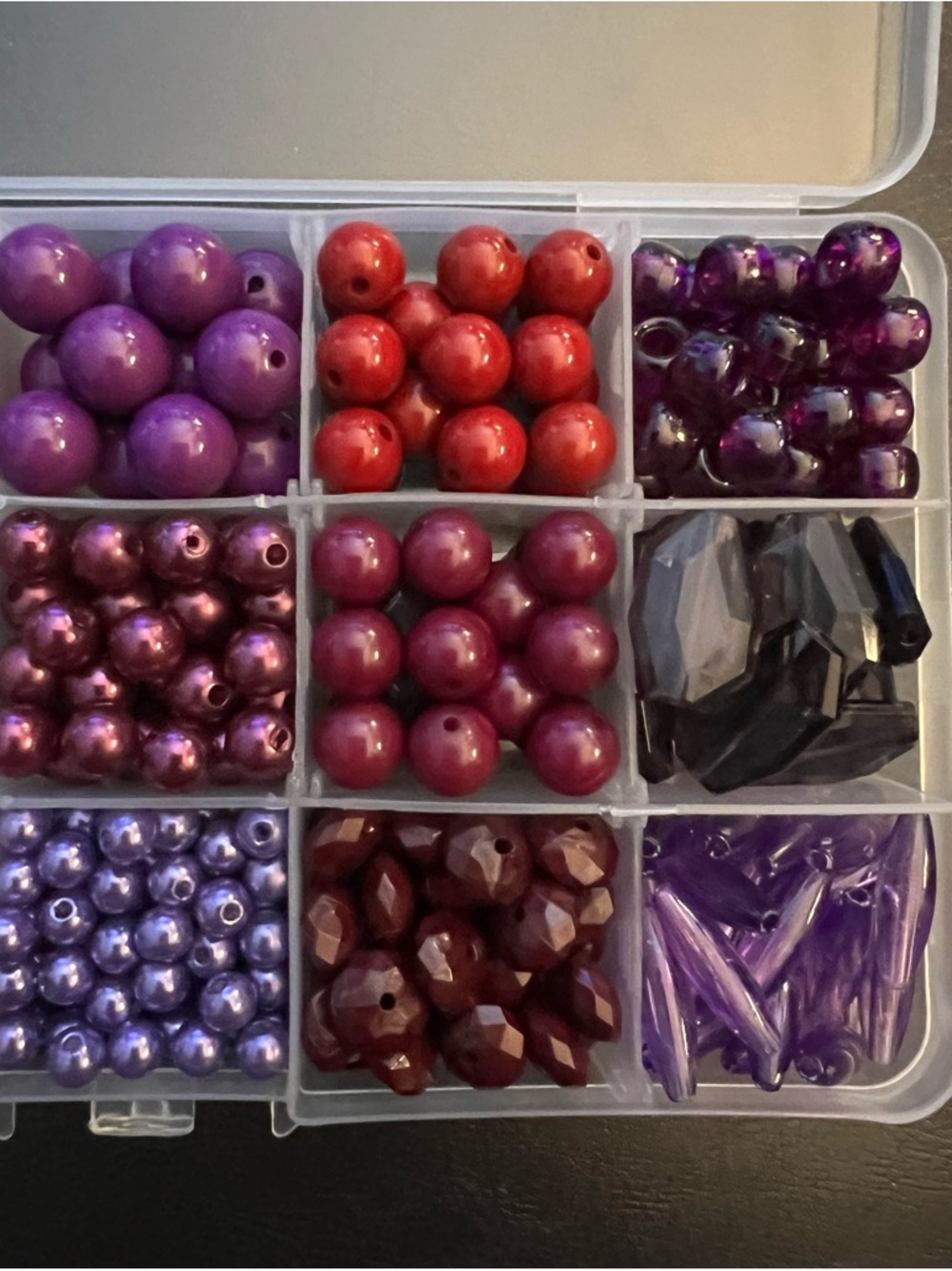 Craft Beads, EGGPLANT - DON’T COOK, Jewelry Supplies, loose bulk beads - Picture 5 of 8